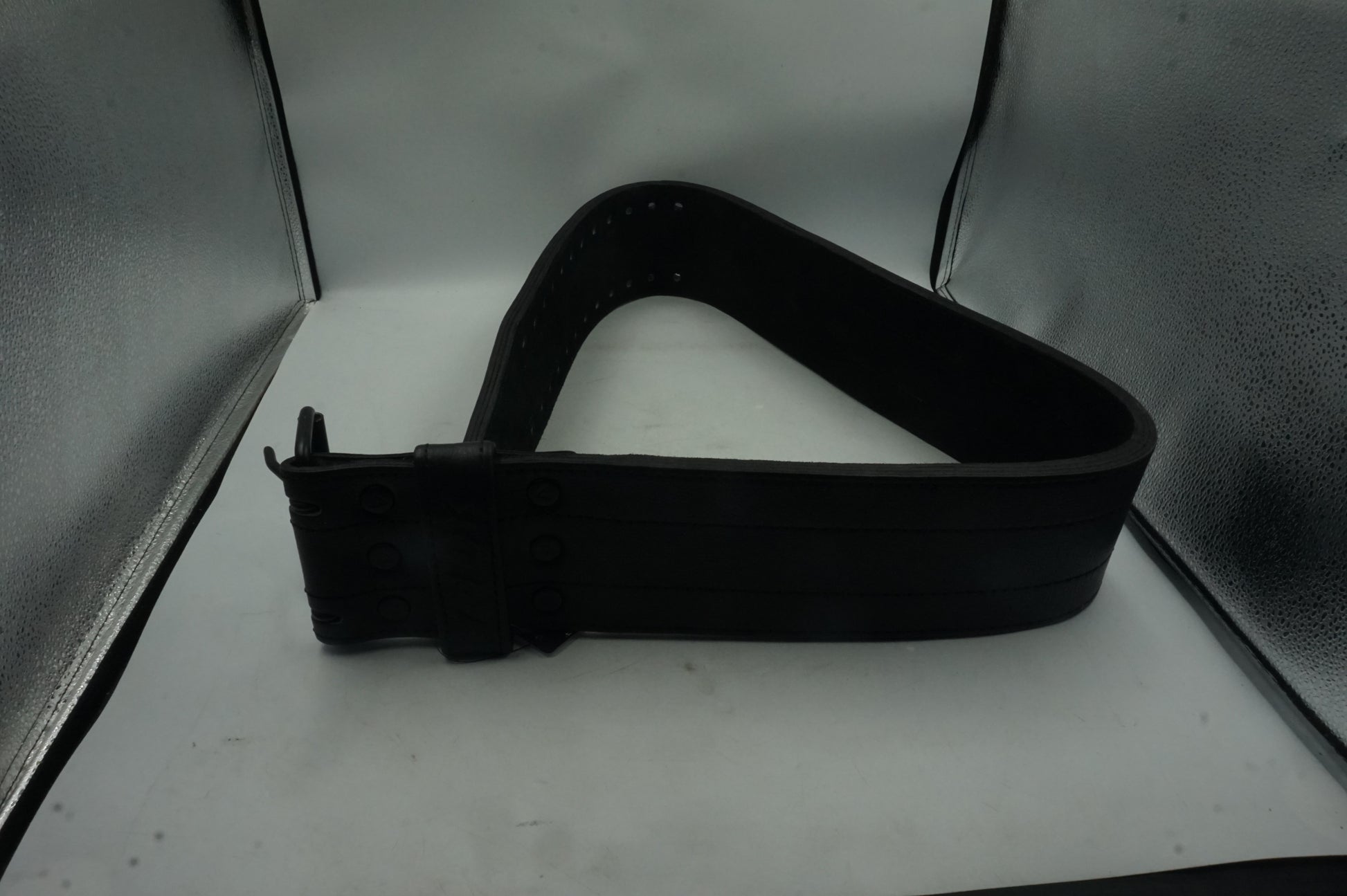 RDX 4" leather weightlifting gym belt