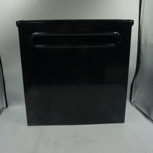 burg Wachter galvanised steel contemporary post box size 368X368X116mm