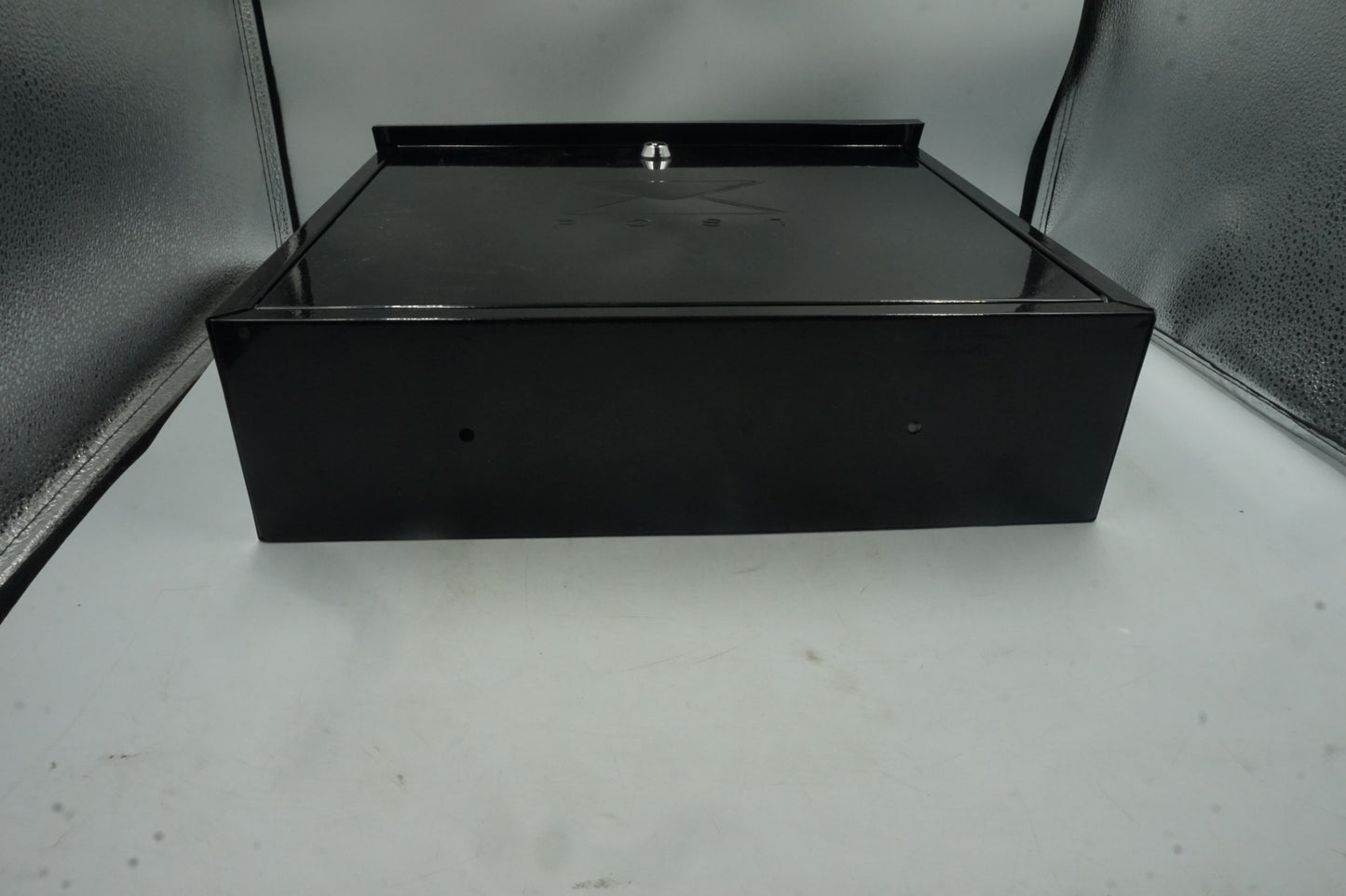 burg Wachter galvanised steel contemporary post box size 368X368X116mm