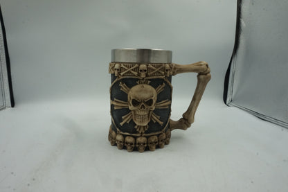 Nemesis now skull mug large tankard 15cm