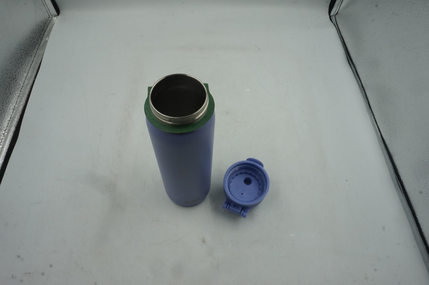 Ion8 stainless steel 600ml/20oz water bottle