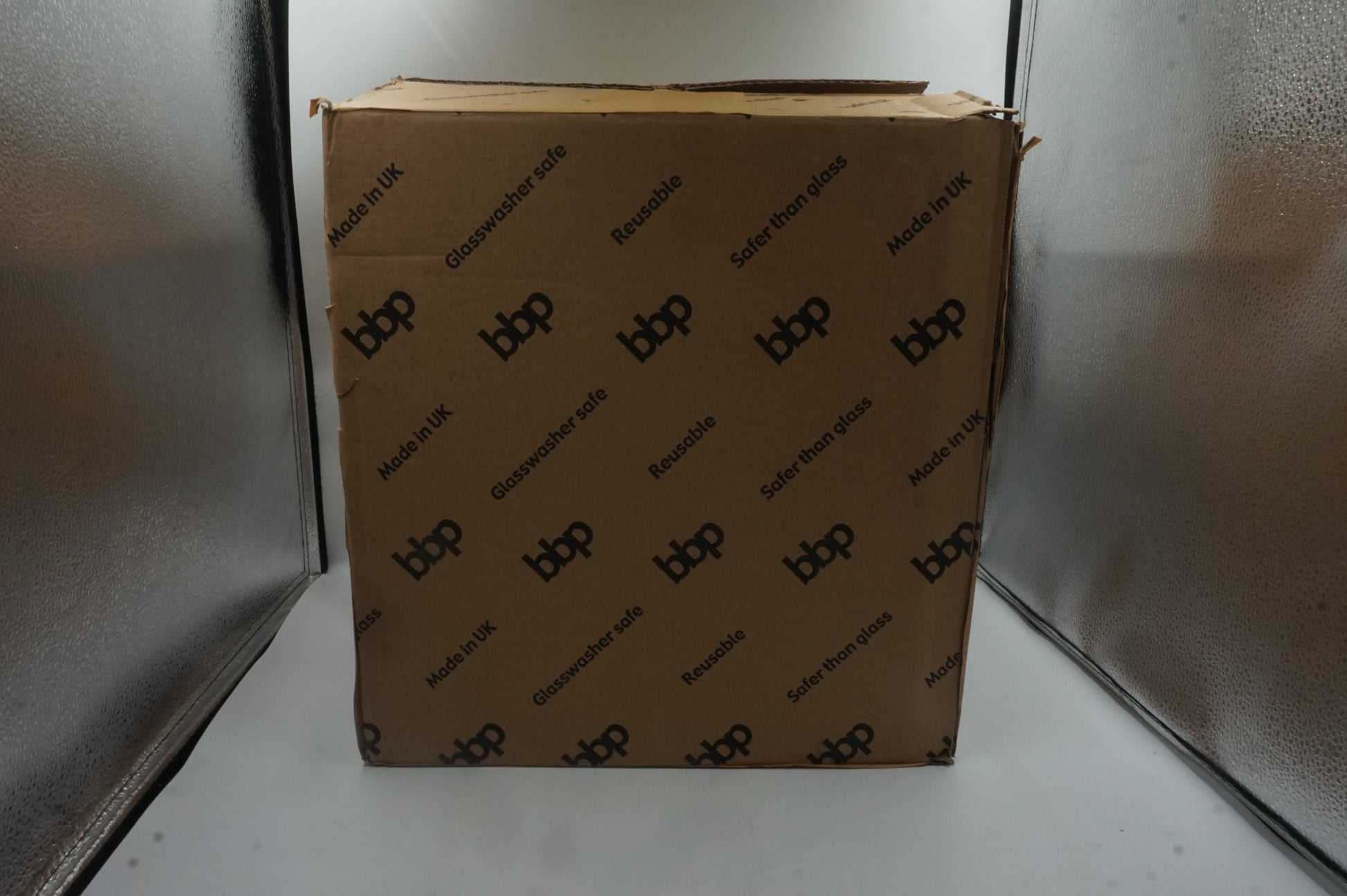 BBP pack of 48 polycarbonate elite tulip pint glasses