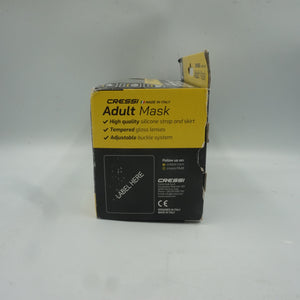 cressi swimming goggles adult mask