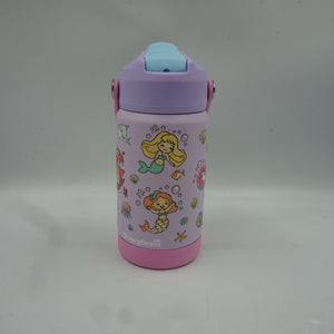 Honeybeam kids water bottle with straw lid 350ml