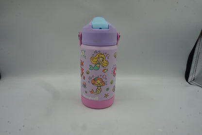 Honeybeam kids water bottle with straw lid 350ml