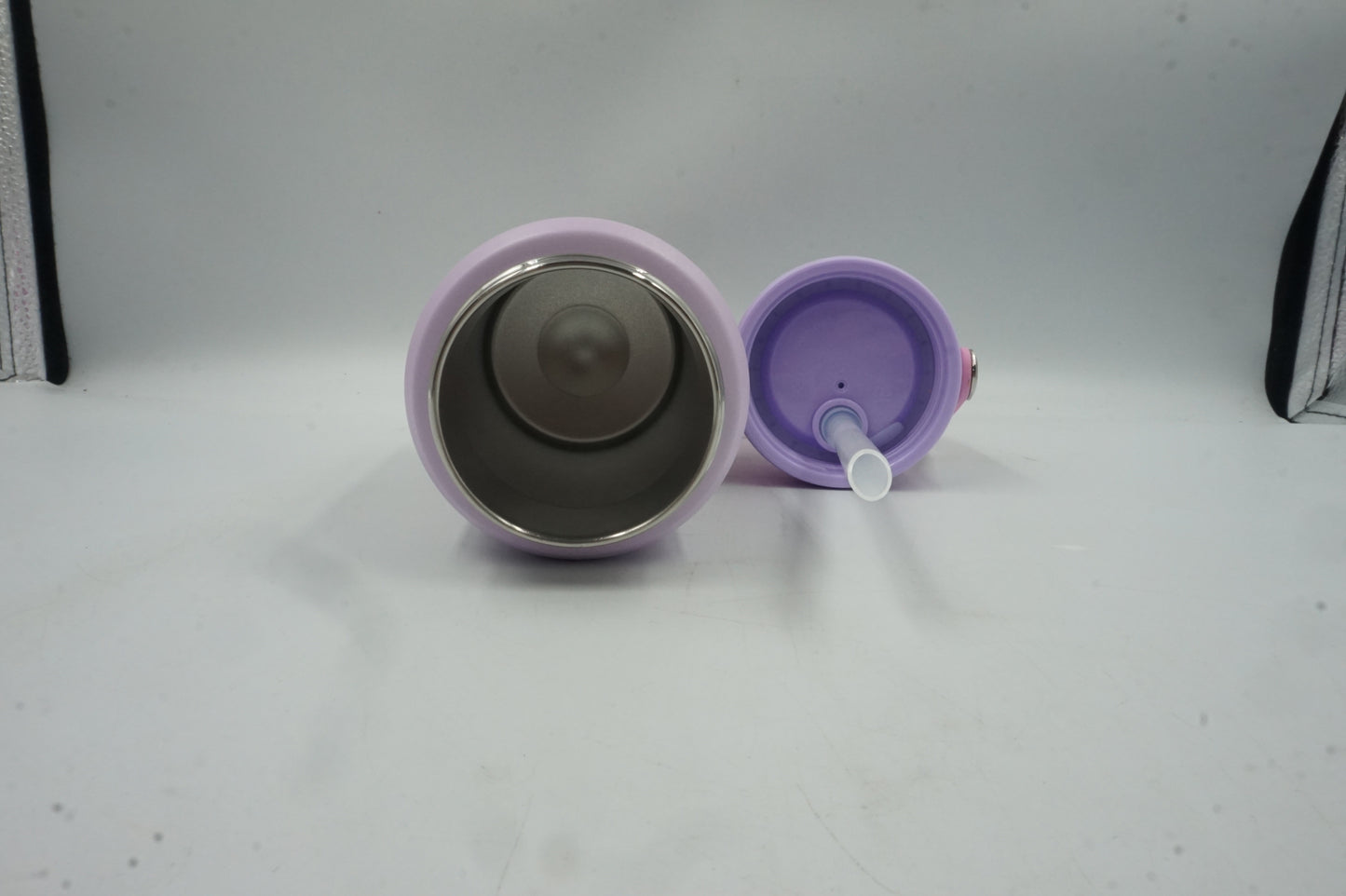 Honeybeam kids water bottle with straw lid 350ml