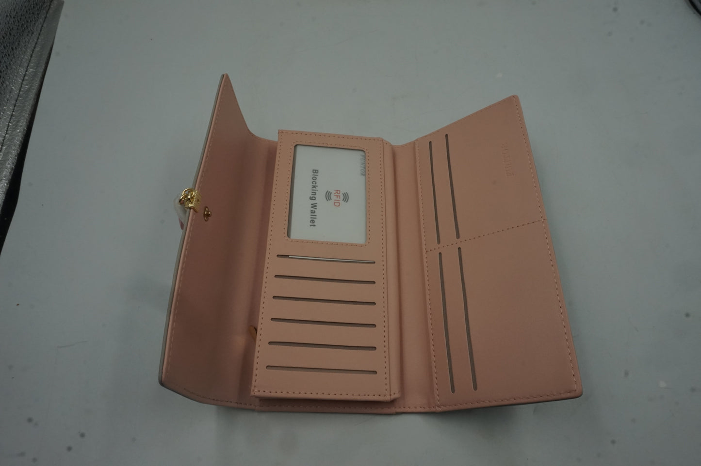 FT funtor leather RFID blocking wallet