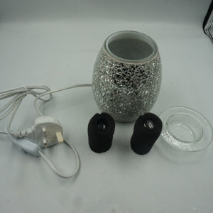 mirror glass wax melt lamp