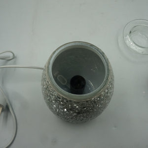 mirror glass wax melt lamp
