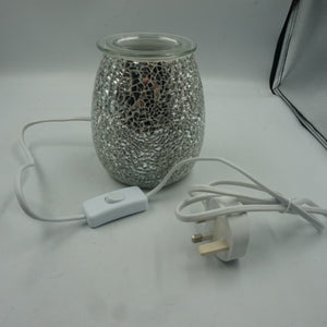 mirror glass wax melt lamp
