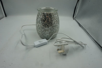 mirror glass wax melt lamp