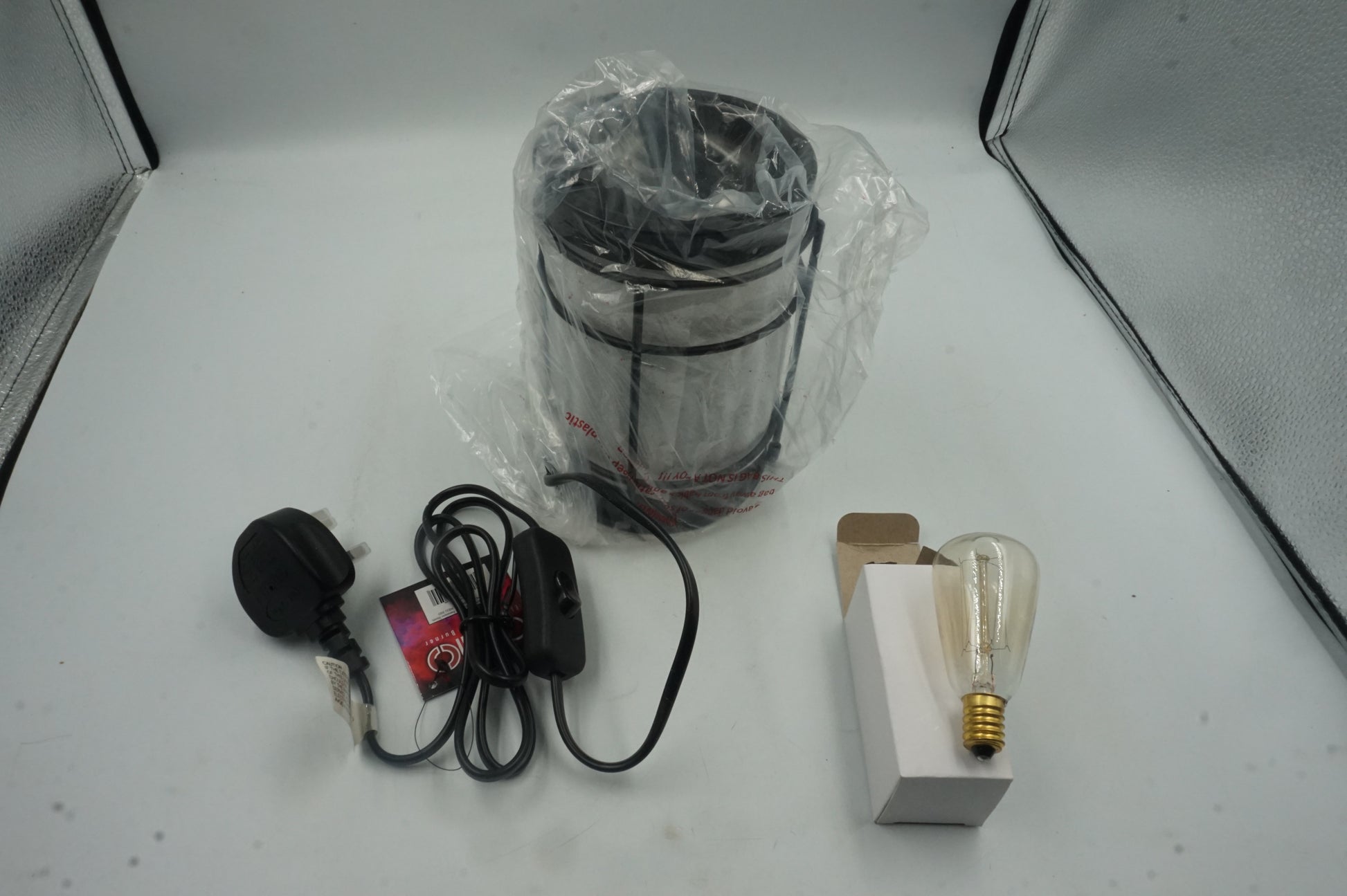 cello edison lamp wax melt burner