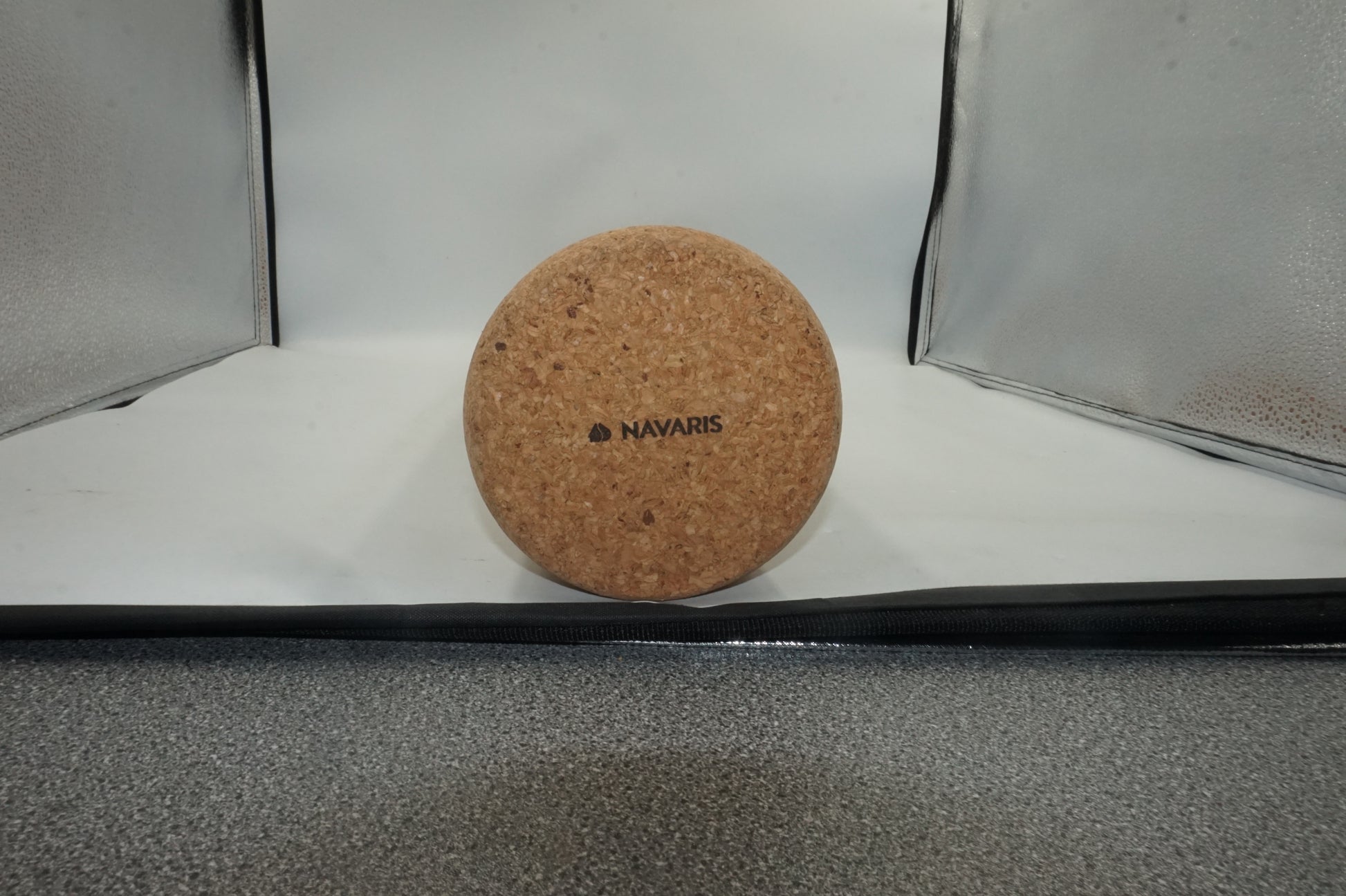navaris fascia yoga cork roller 60X10cm
