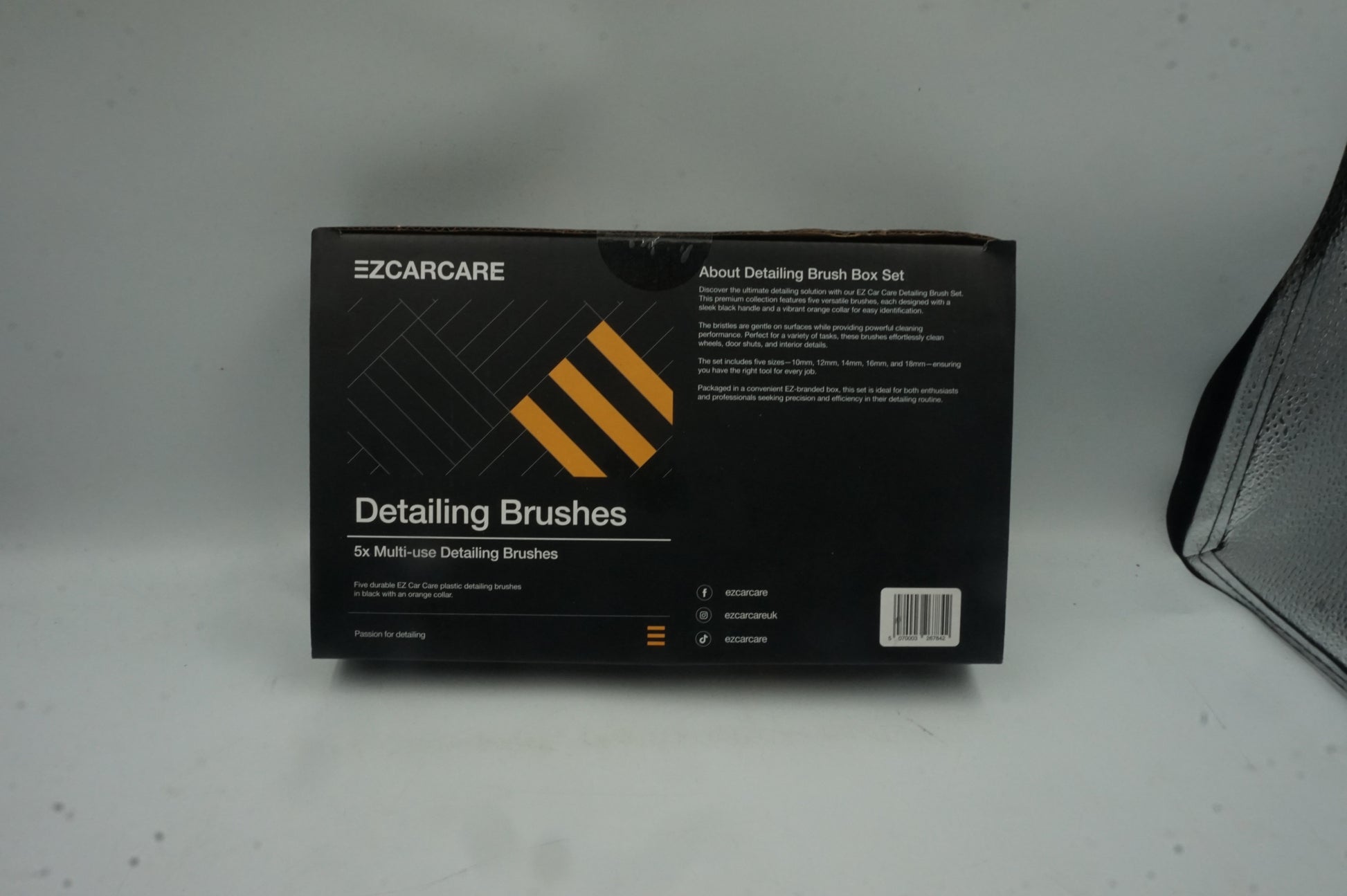EZcarcare 5x multi-use detailing brushes