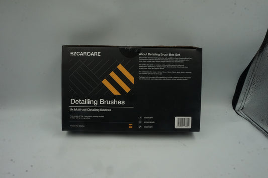 EZcarcare 5x multi-use detailing brushes
