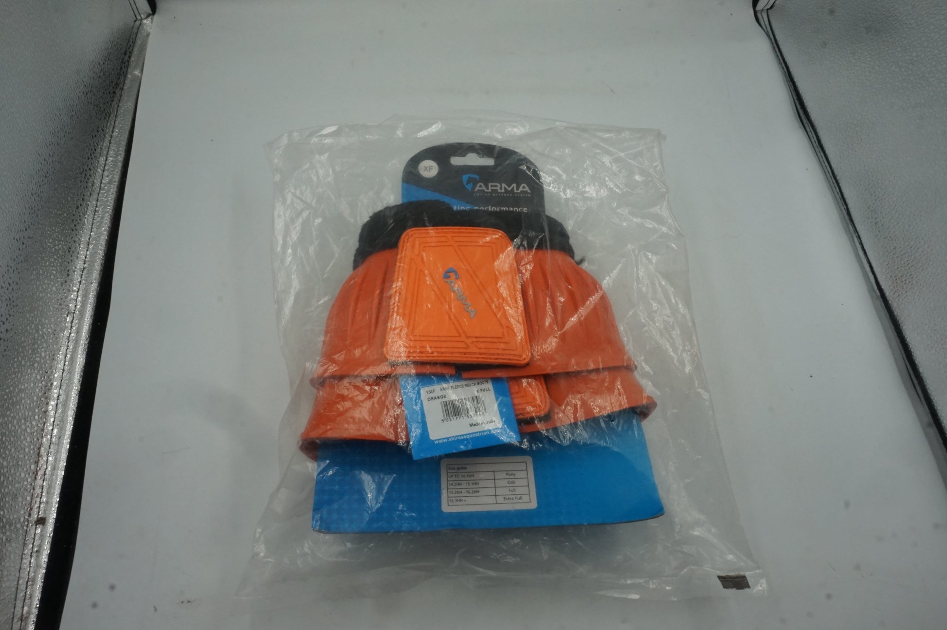 arma fleece reach boots orange size X full