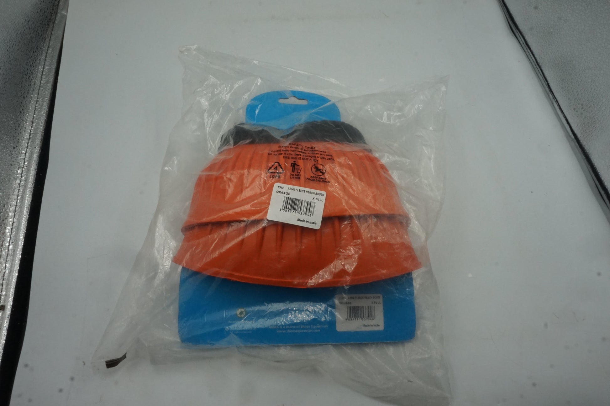 arma fleece reach boots orange size X full