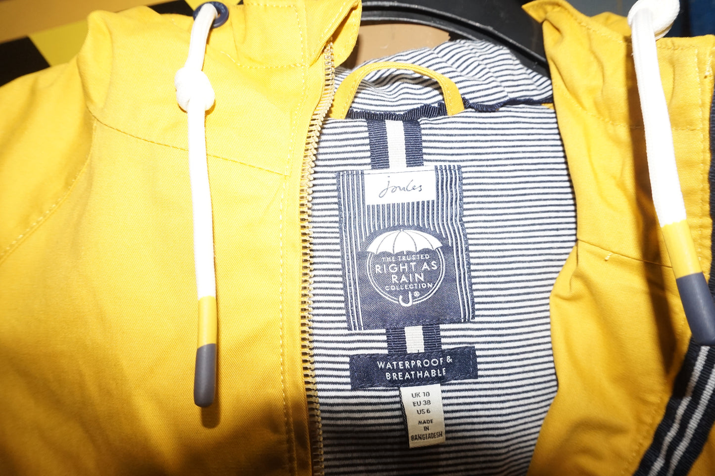 Joules Shoreside Antique Gold Coat- UK10