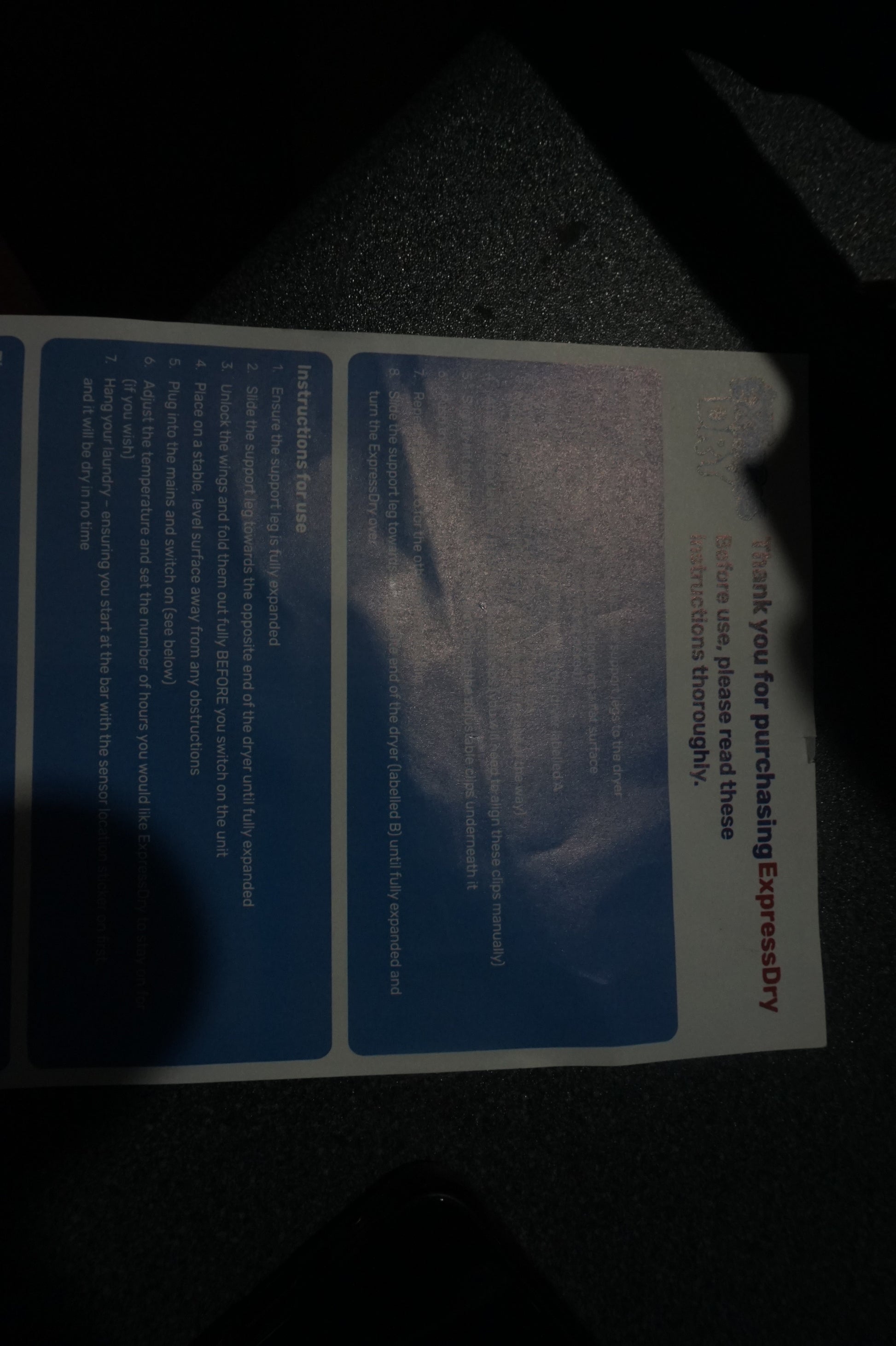 Express dry Heated Air Dryer