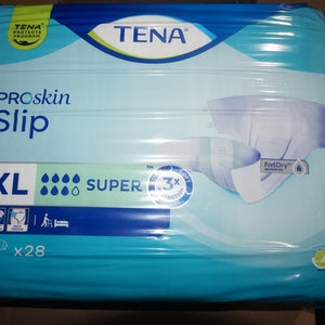 3 X TENA PROSKIN SLIPS 28PER PACK