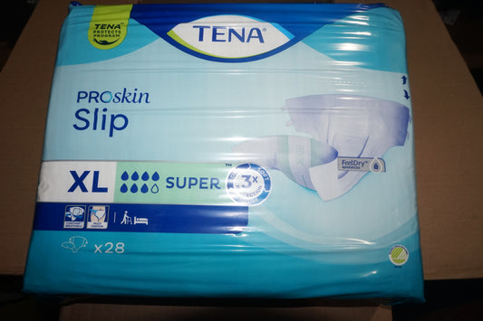 3 X TENA PROSKIN SLIPS 28PER PACK