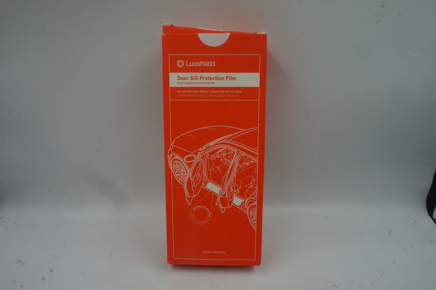 luxshield door sill protection clear film