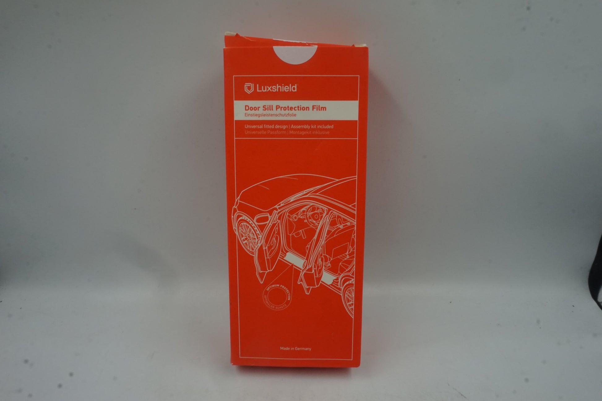 luxshield door sill protection clear film