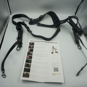 4J LEDR leather camera shoulder strap