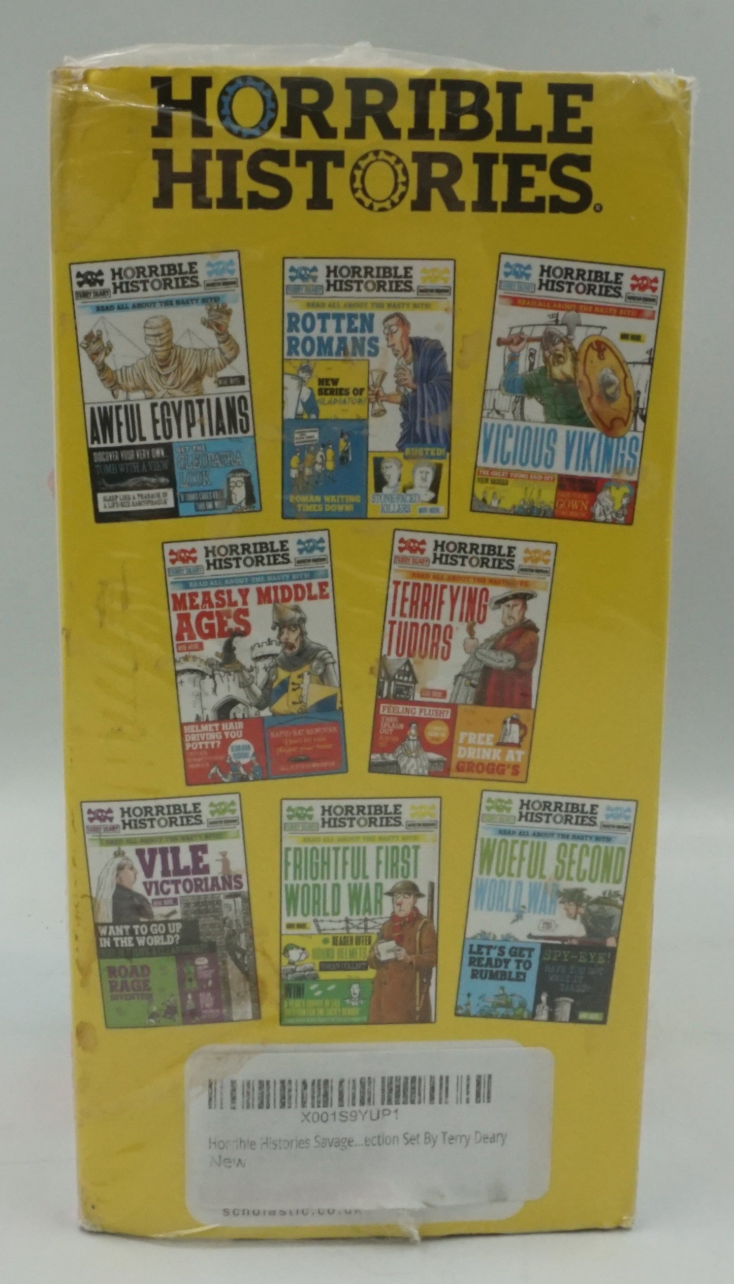 horrible histories savage 8 book collection