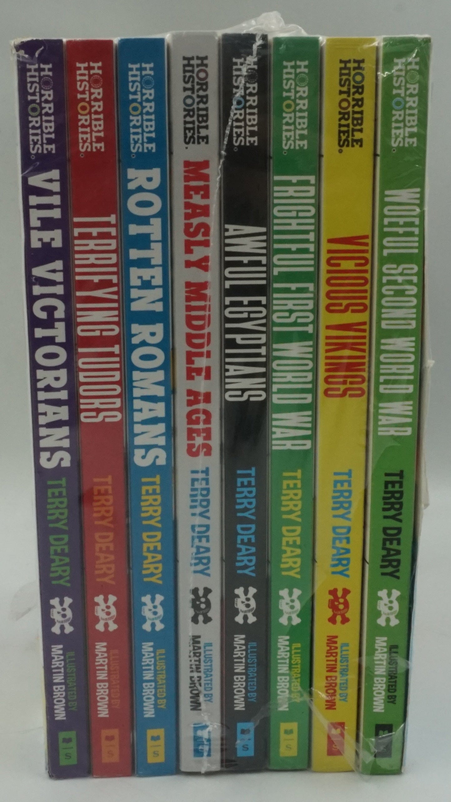 horrible histories savage 8 book collection
