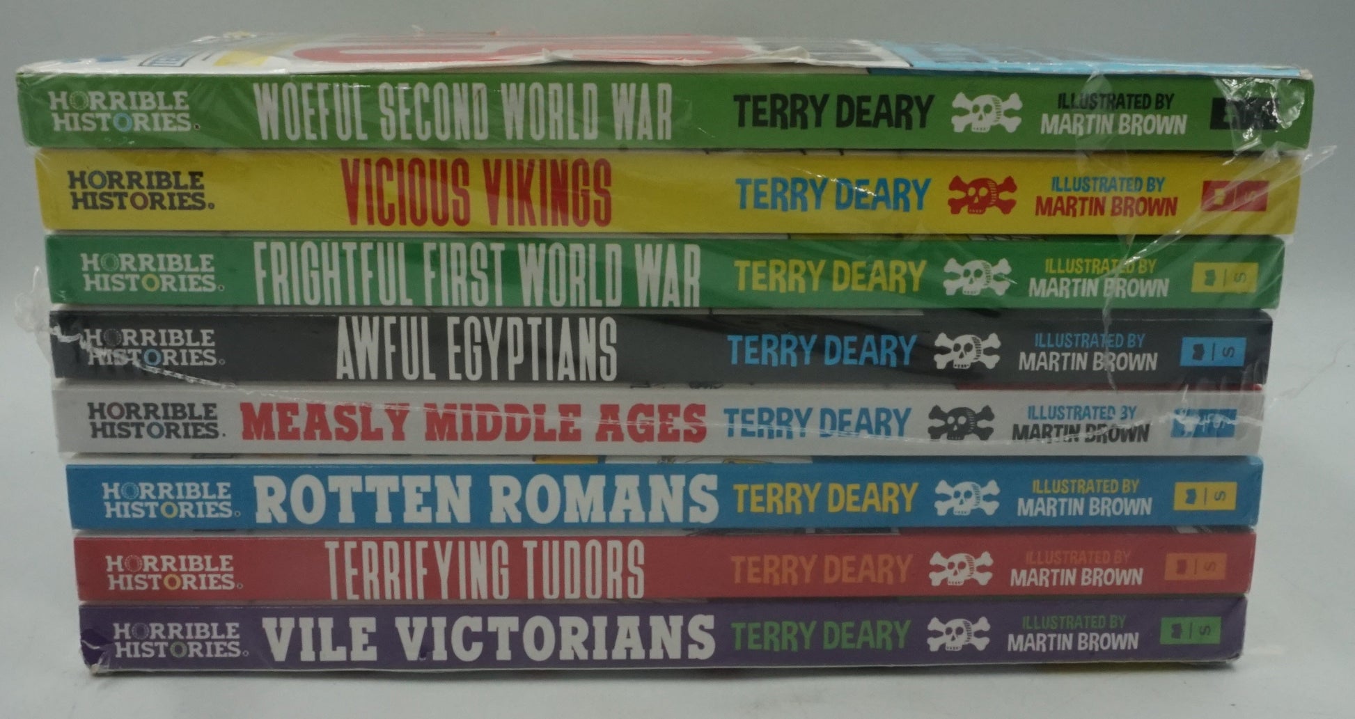 horrible histories savage 8 book collection
