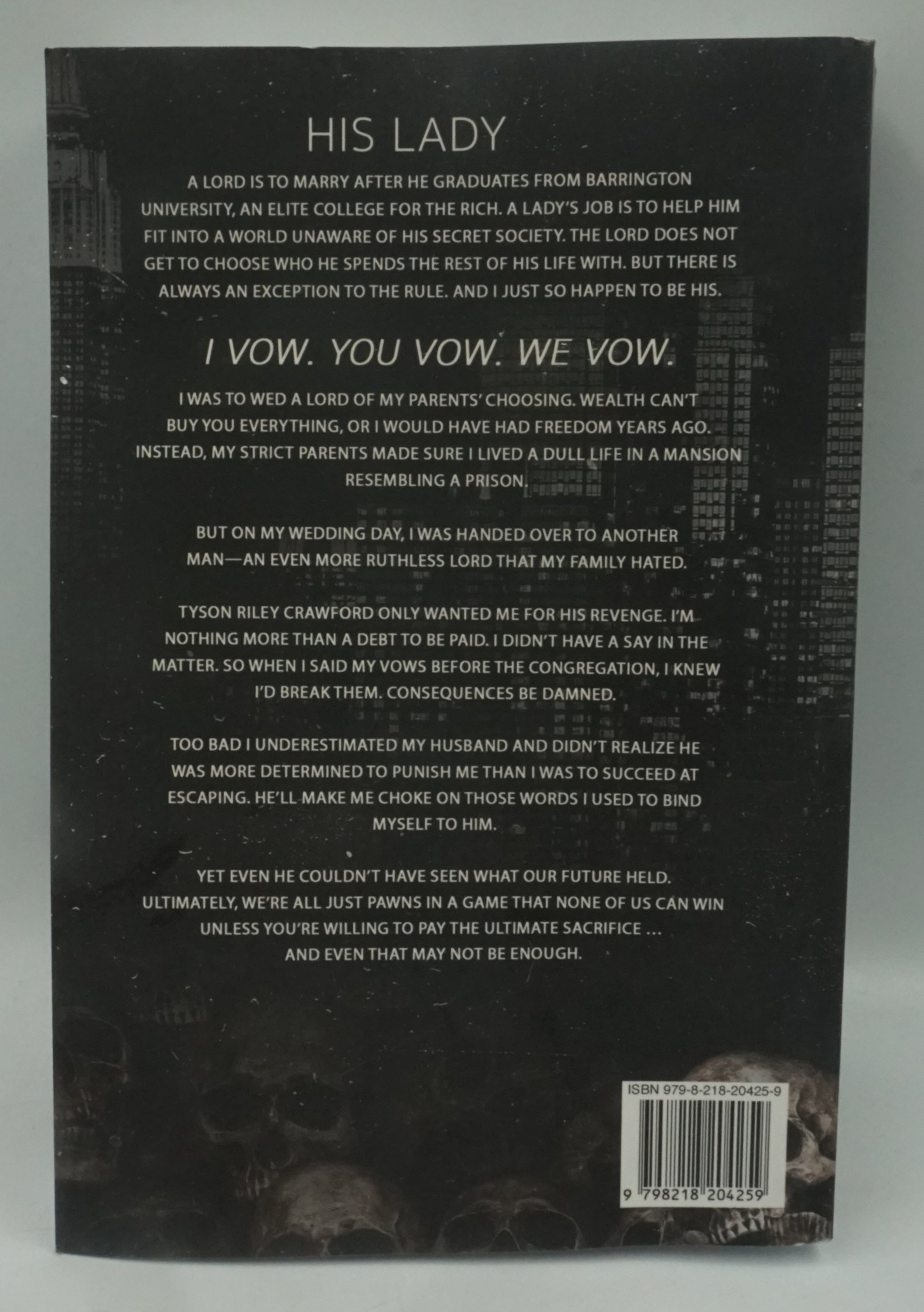 the sacrifice book by Shantel Tessier