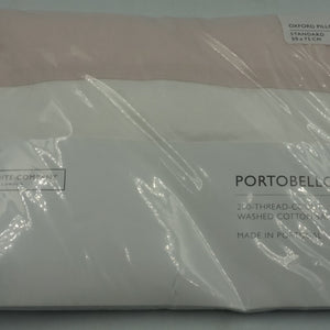 The White Company Portobello standard oxford pillowcase 50X75cm