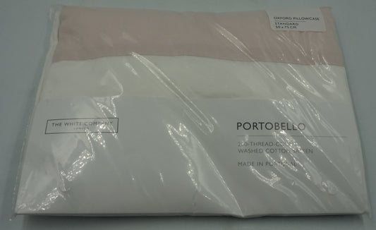 The White Company Portobello standard oxford pillowcase 50X75cm