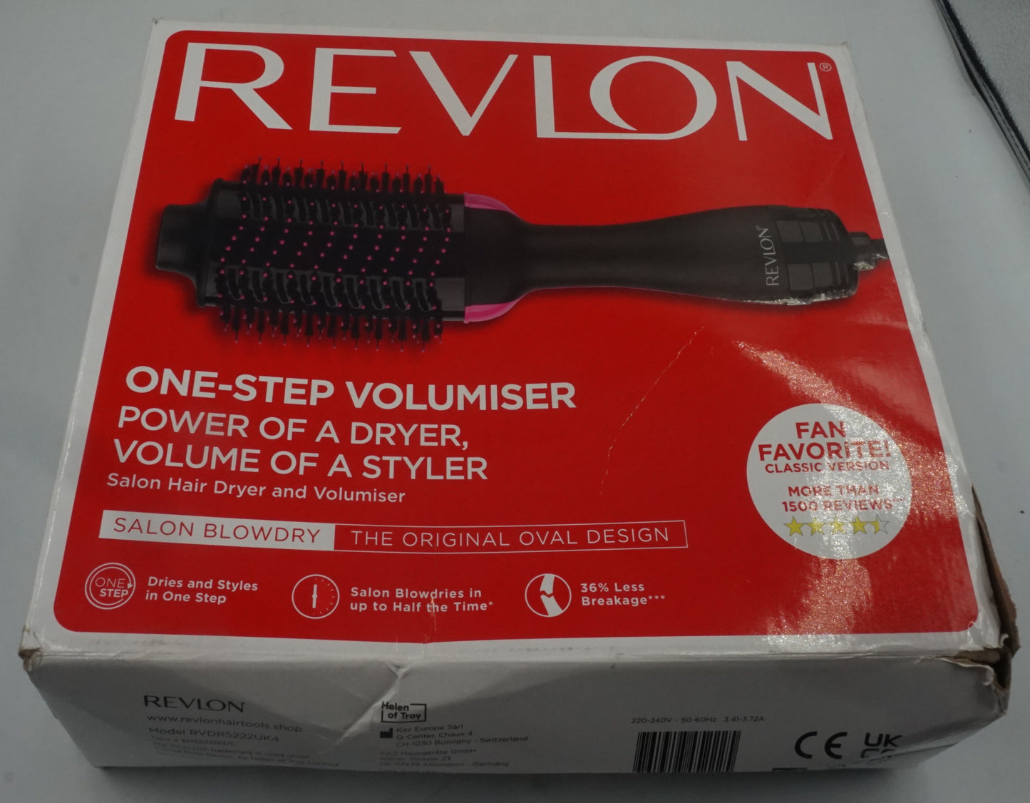 Revlon salon one-step hair dryer and volumiser