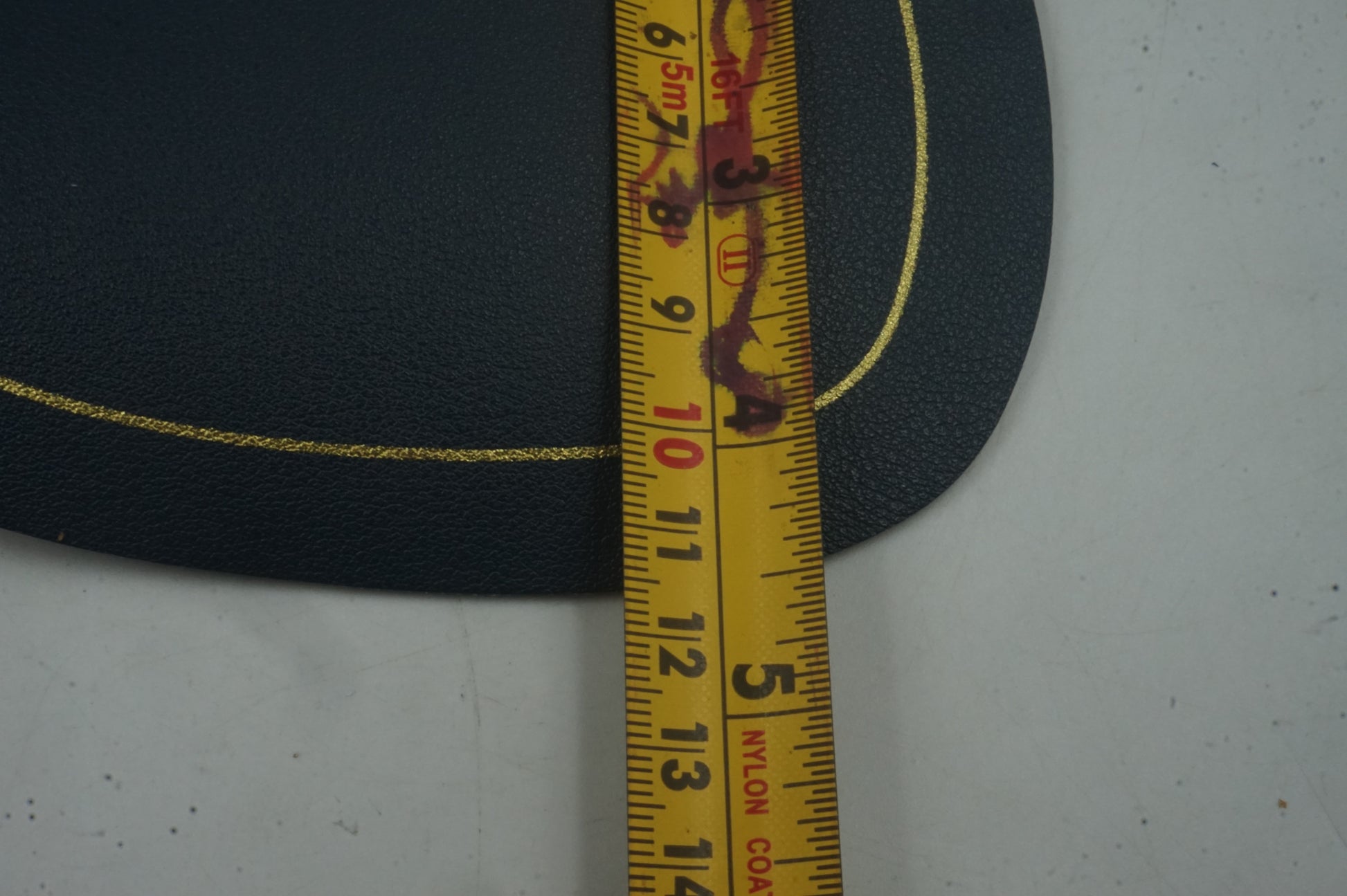 set of 6 blue and green leather placemats 44X37cm and coasters 13.5X11.5CM