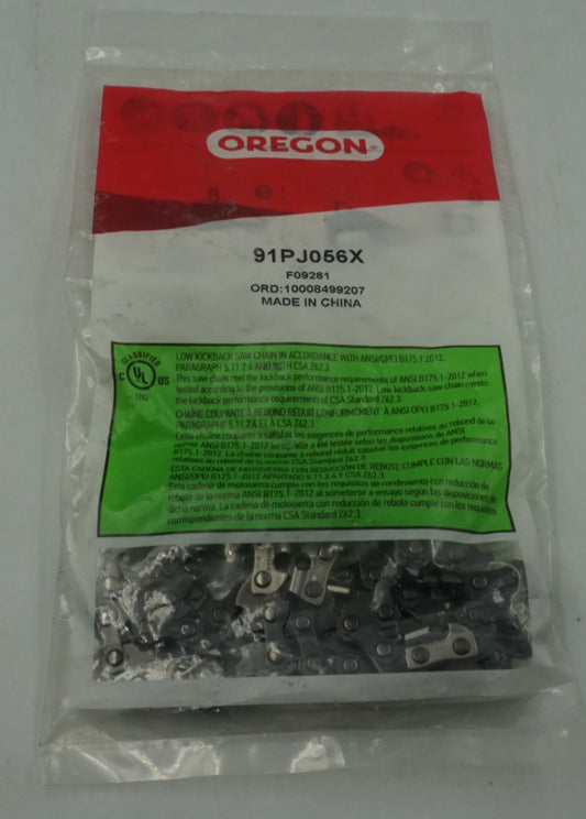 Oregon replacement chainsaw chain 91PJ056X