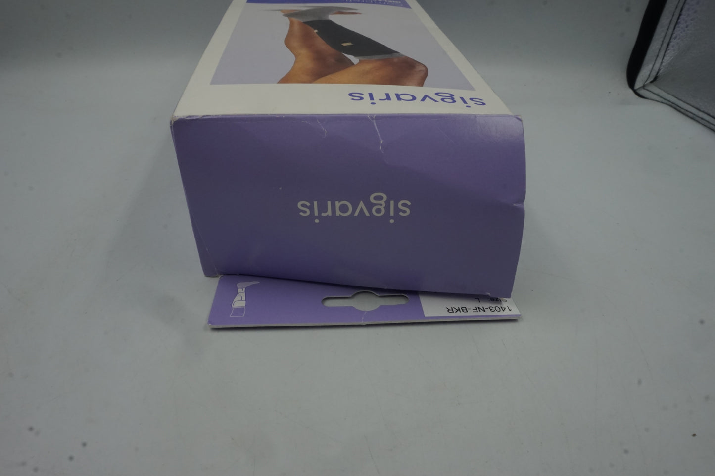sigvaris compreflex standard size regular L black 1403-NF-BKR
