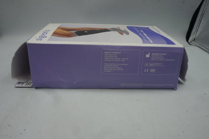 sigvaris compreflex standard size regular L black 1403-NF-BKR