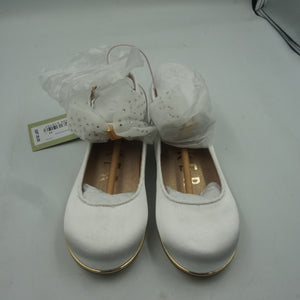 baker organza bow shoe ivory size 11