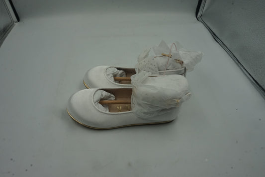 baker organza bow shoe ivory size 11