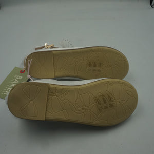 baker organza bow shoe ivory size 11