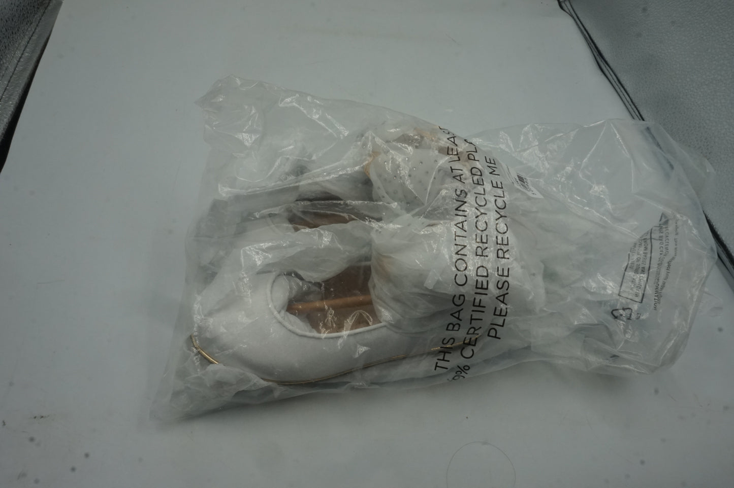 baker organza bow shoe ivory size 11