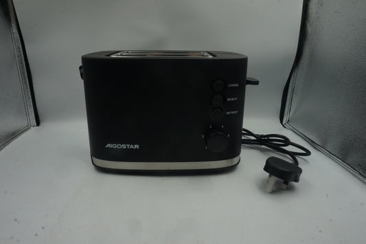 aigostar toaster 2 slice with warming rack