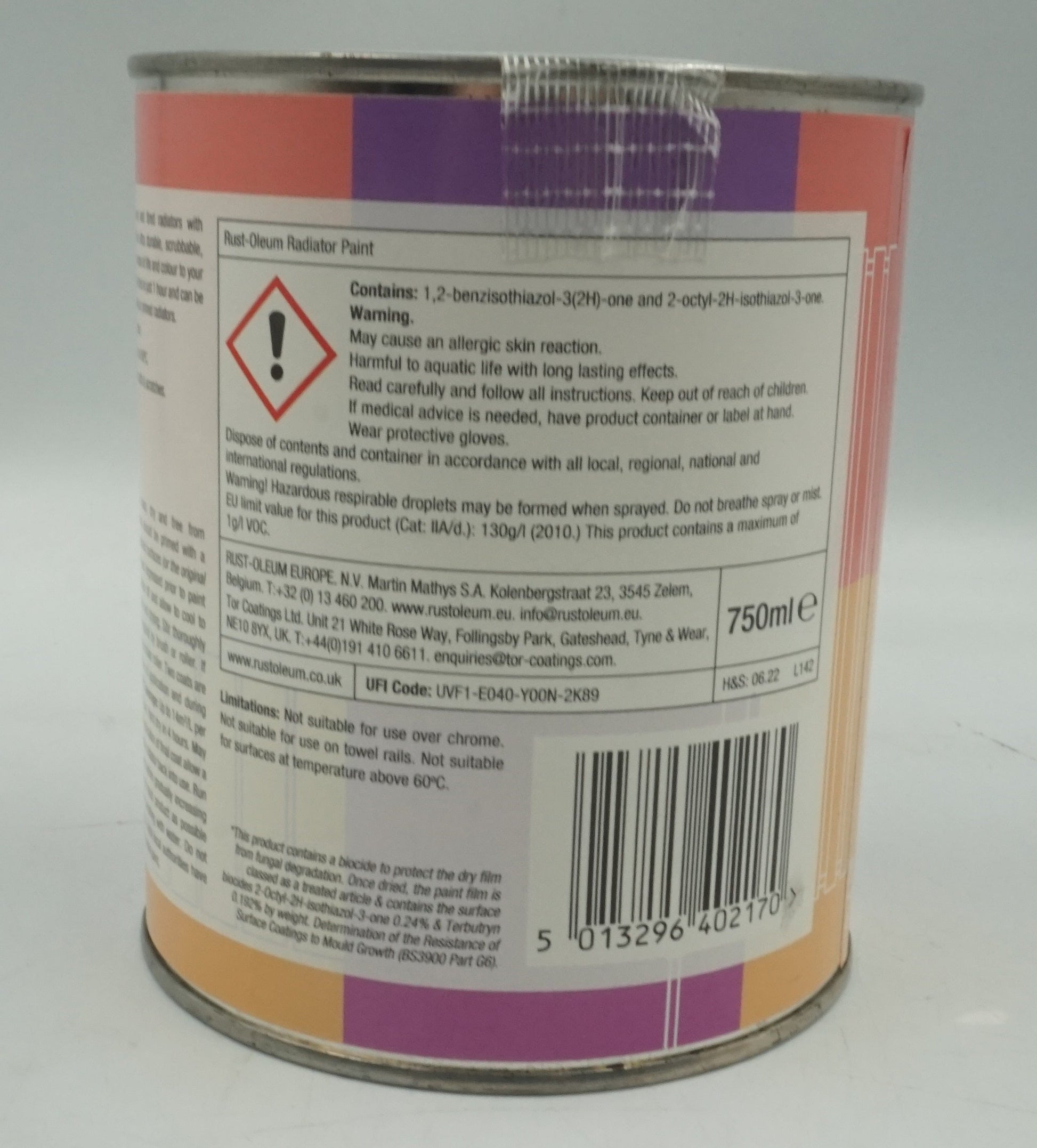 Rust-oleum radiator paint Hessian Matt Finish 750ml