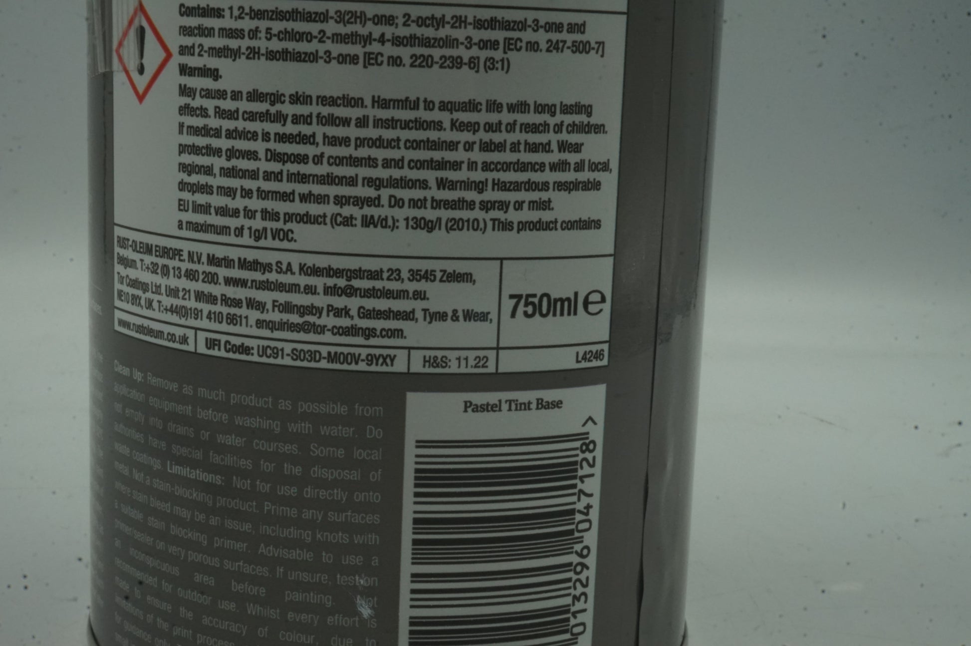 Rust-oleum satin finish furniture paint shortbread 750ml