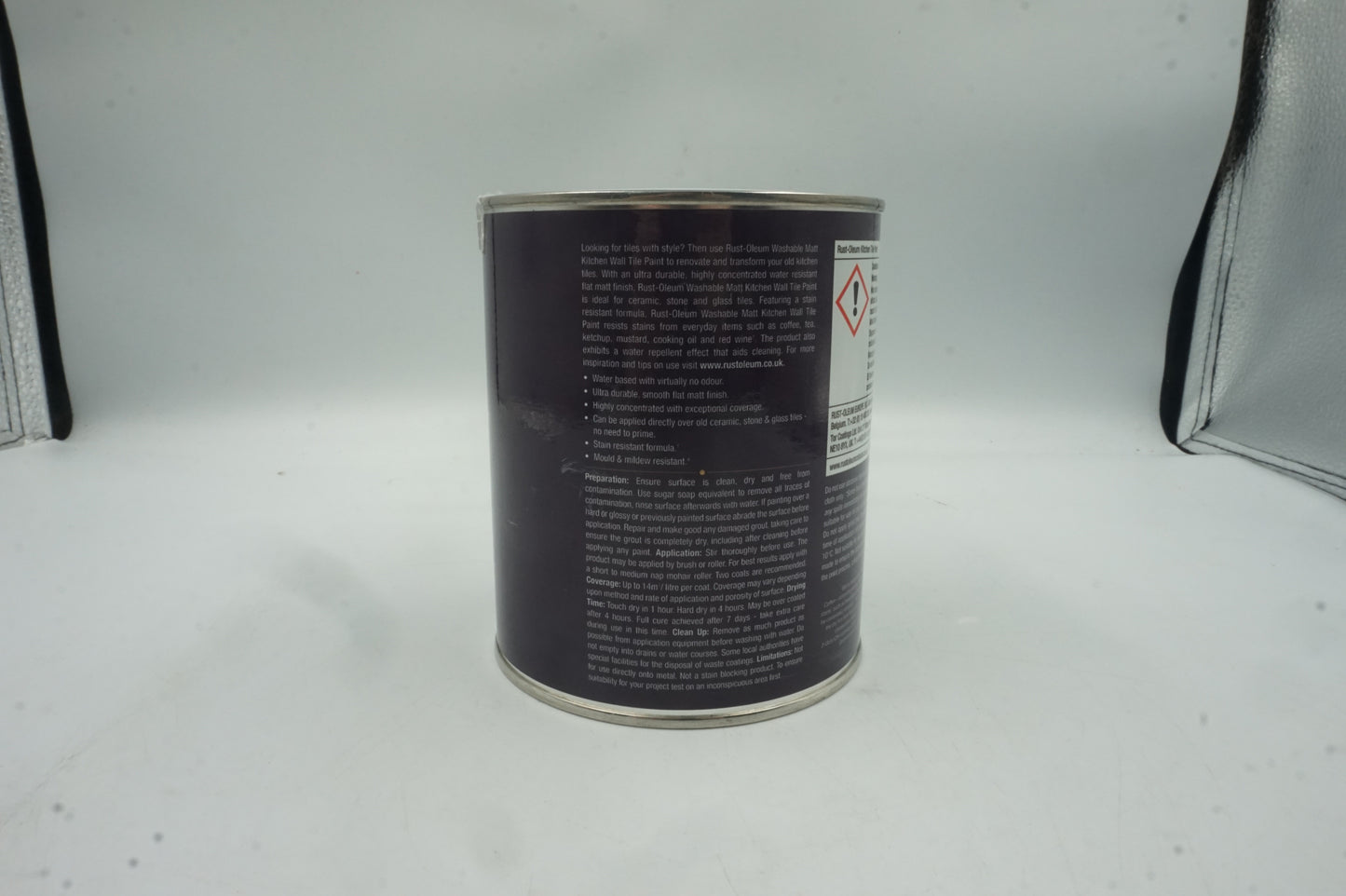 rust-oleum kitchen tile paint matt finish hessian 750ml