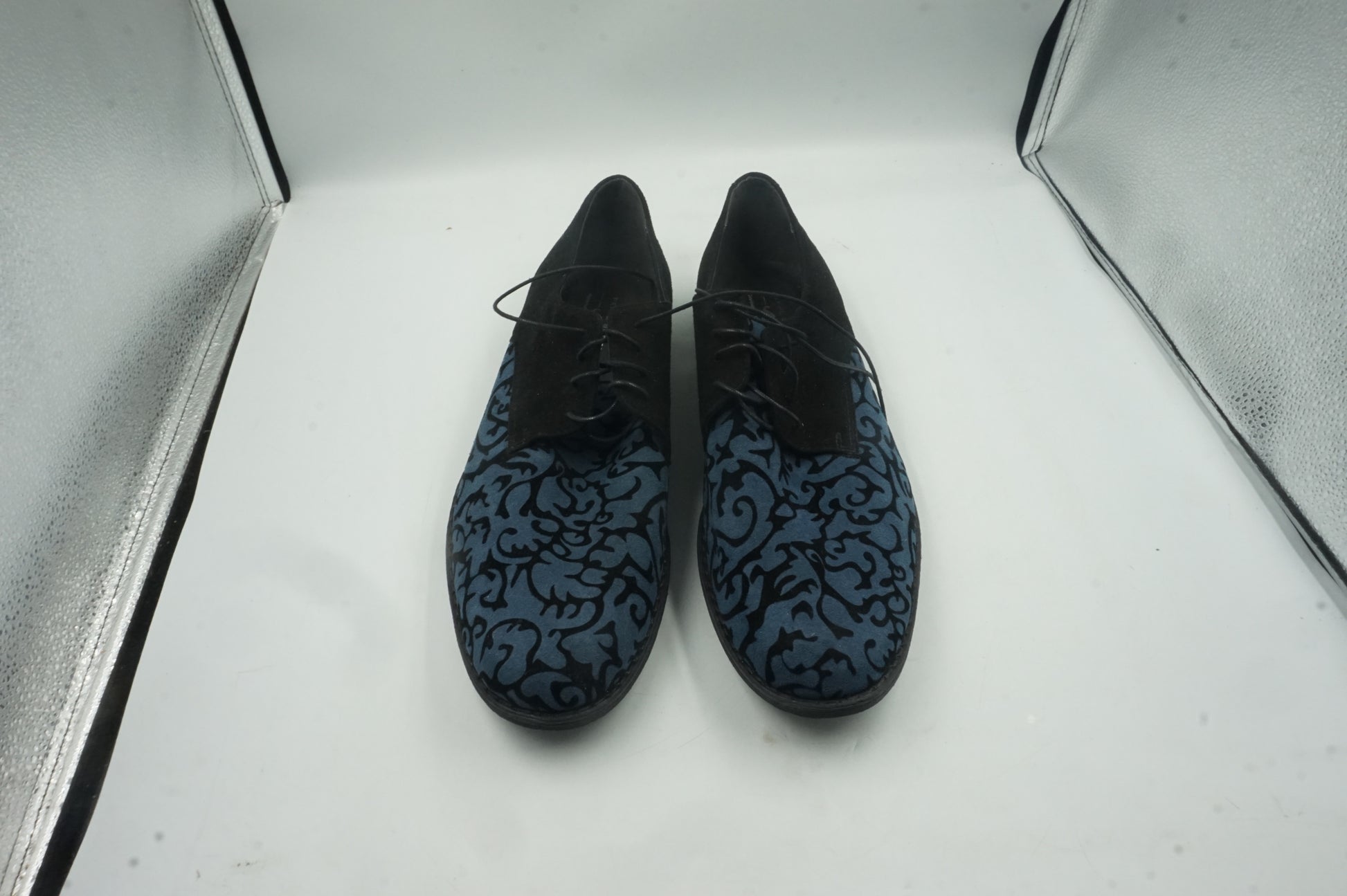 Peppe shoes classic men's dress shoes blue size UK12 RRP£235