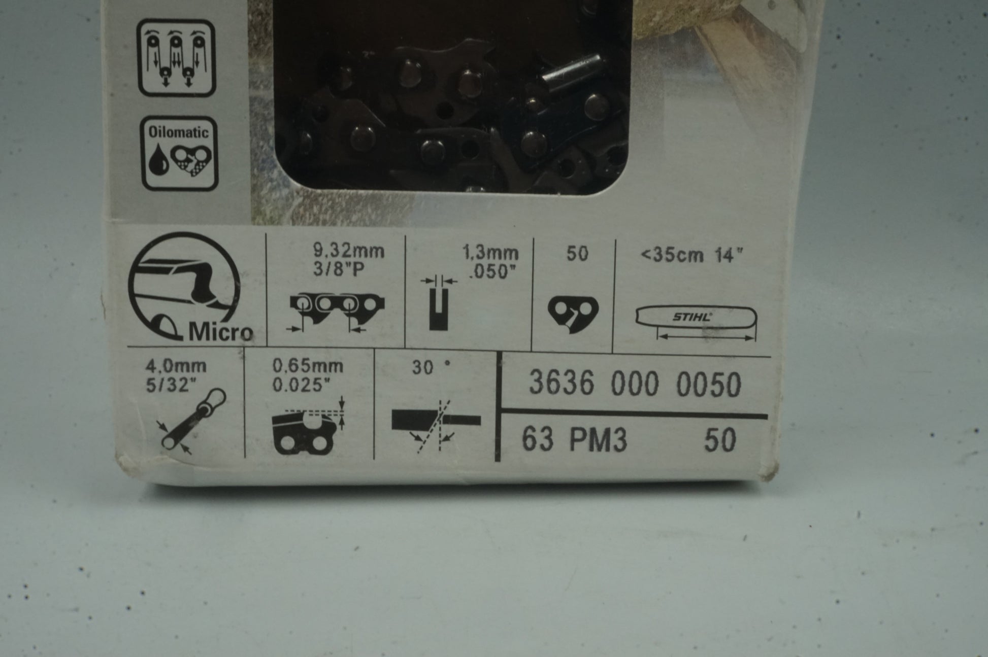 Stihl chainsaw chains 12" (35cm) 50 links