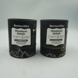 pack of 2 BetterAlt Himalayan shilajit resin 30g